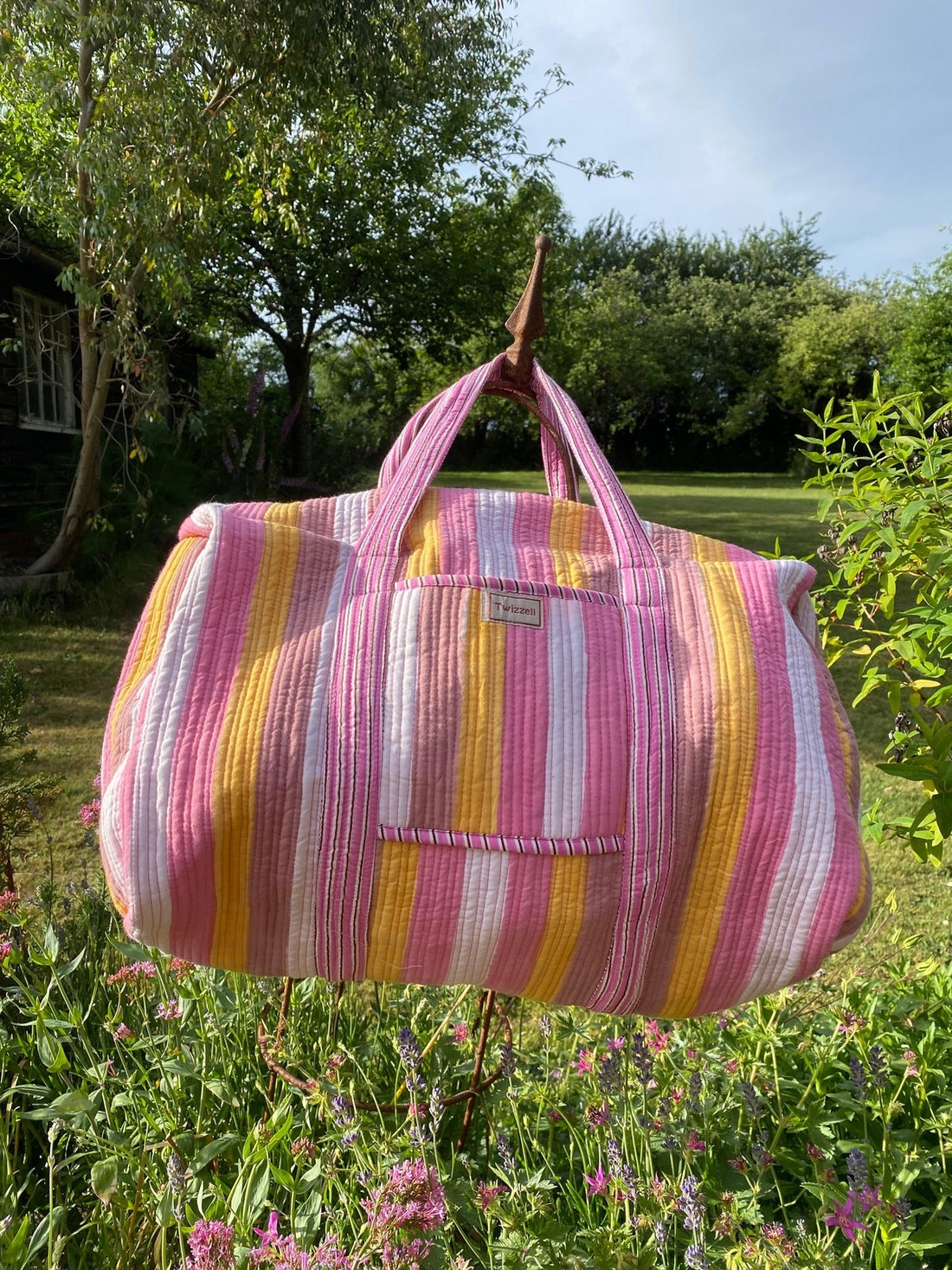 SECONDS Weekend Bag - Neapolitan Stripe