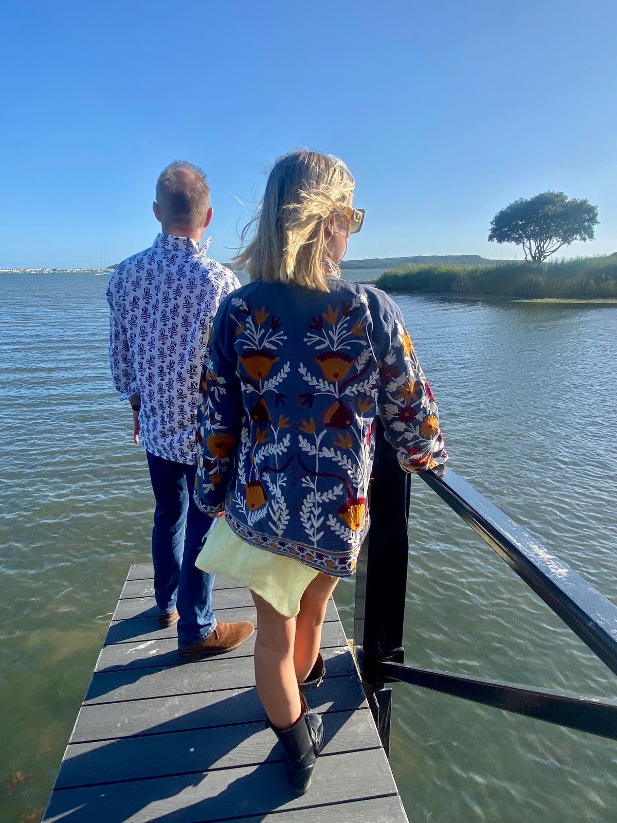 Navy Lobster Shirt