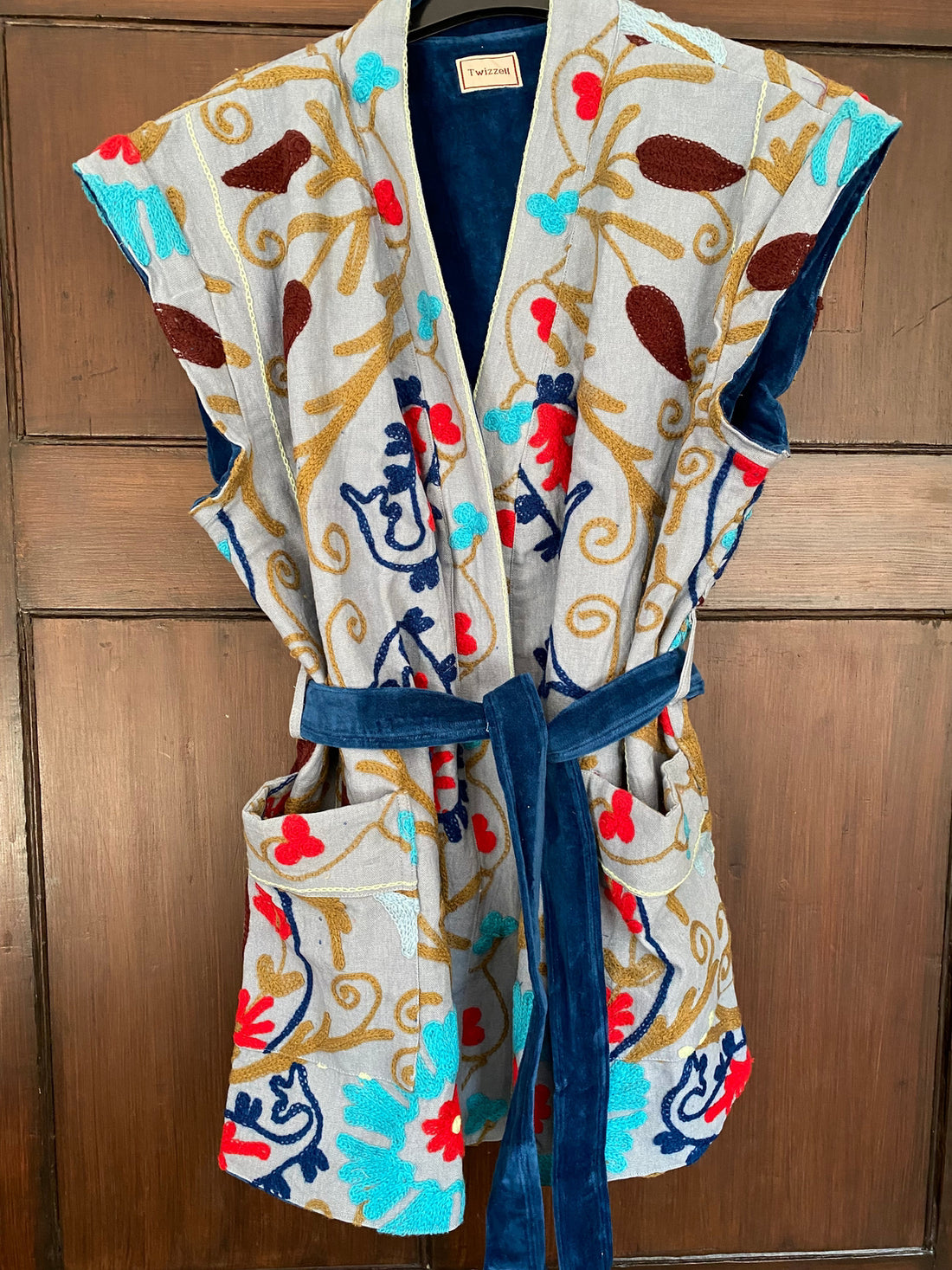 Reversible Suzani Waistcoat- No.3