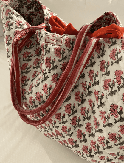 Roma Reversible Basket Bag