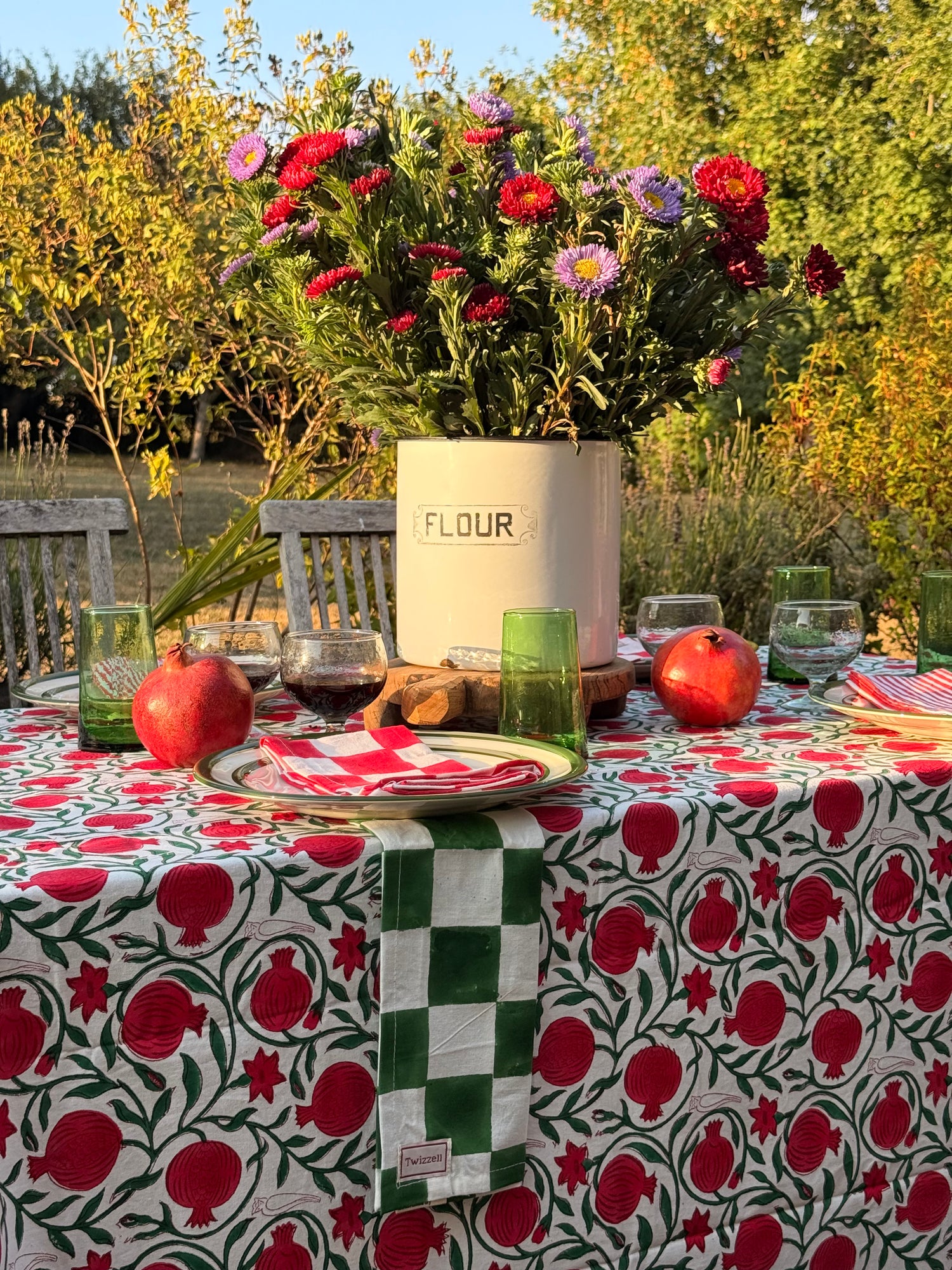 Pomegranate Tablecloth