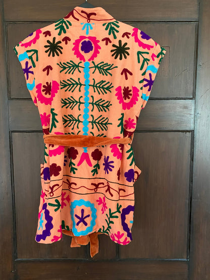 Reversible Suzani Waistcoat- No.7