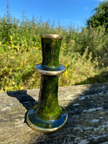 Moroccan Candle Stick Holders - Green