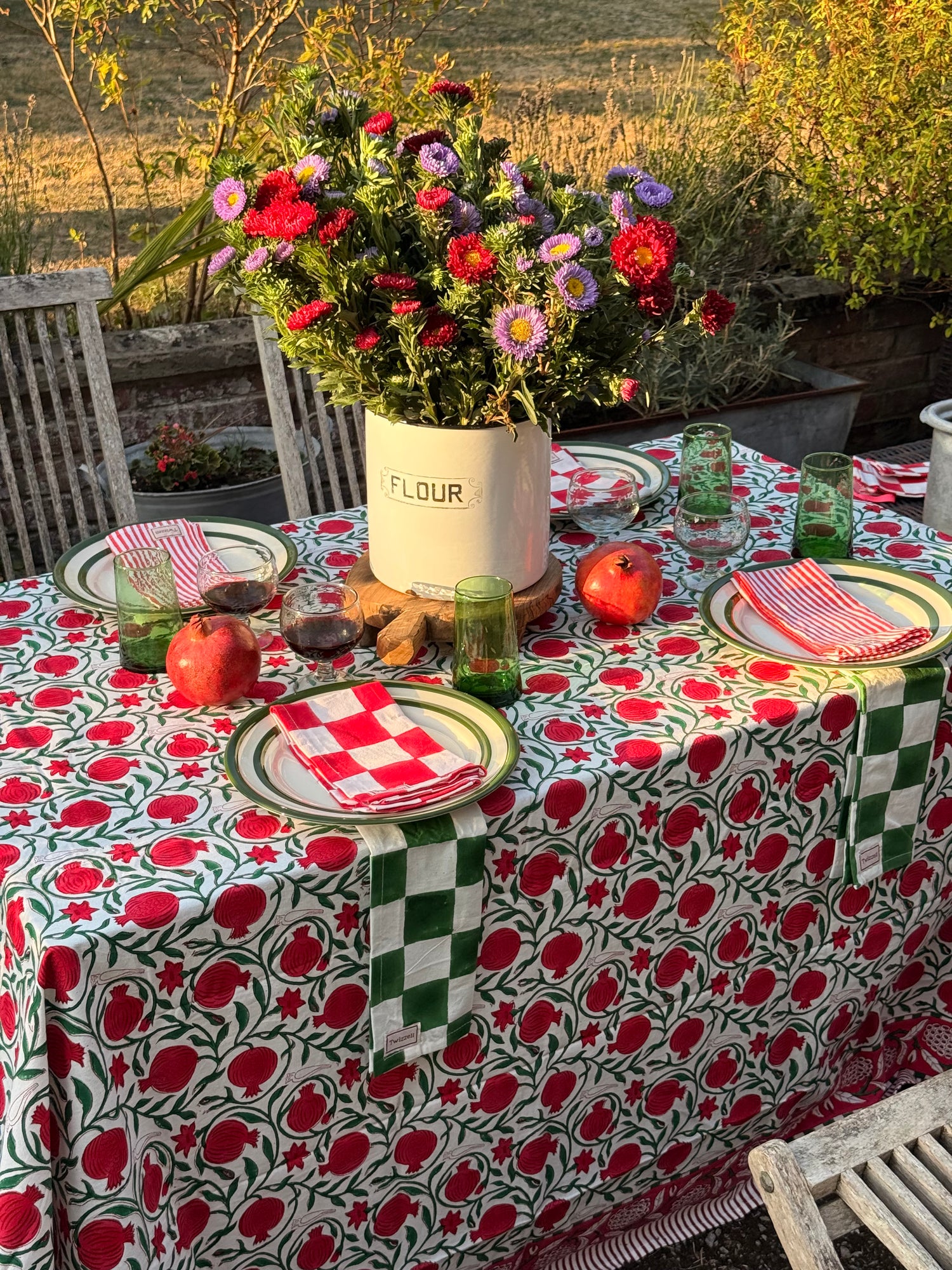 Pomegranate Tablecloth