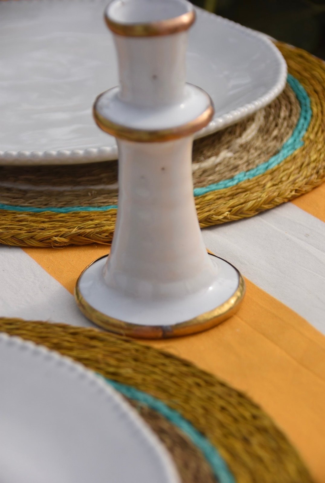 Candlestick - White