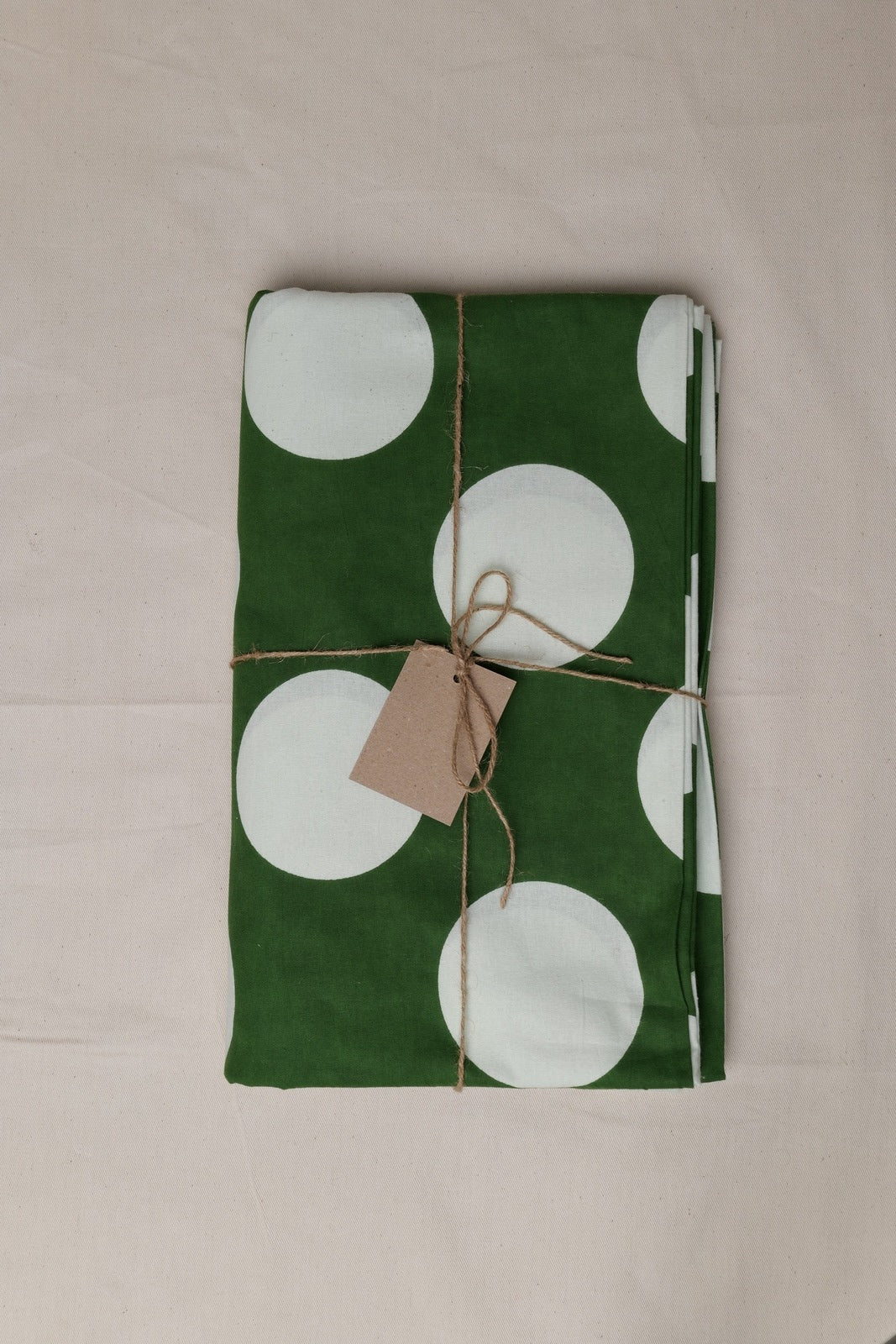 Green Spot Tablecloth