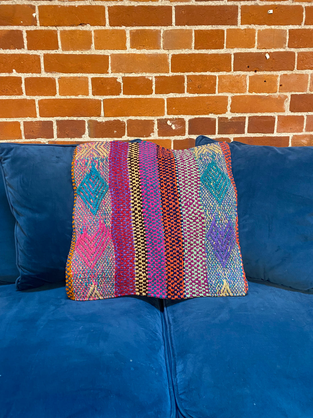 Peruvian Frazada Cushion Cover 12