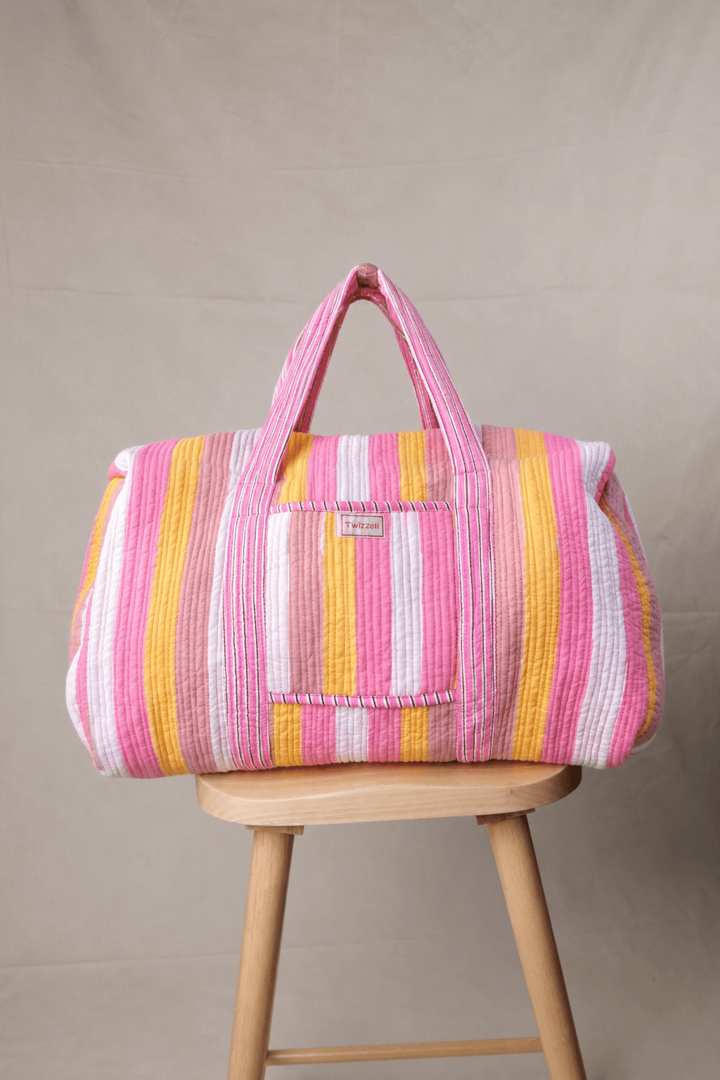 SECONDS Weekend Bag - Neapolitan Stripe