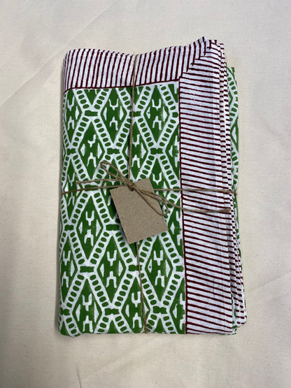 Green Ladder Tablecloth