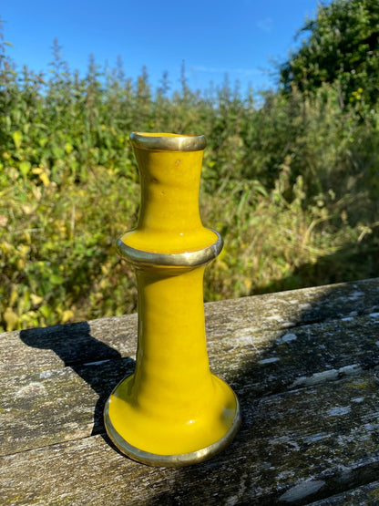 Moroccan Candle Stick Holders - Yellow