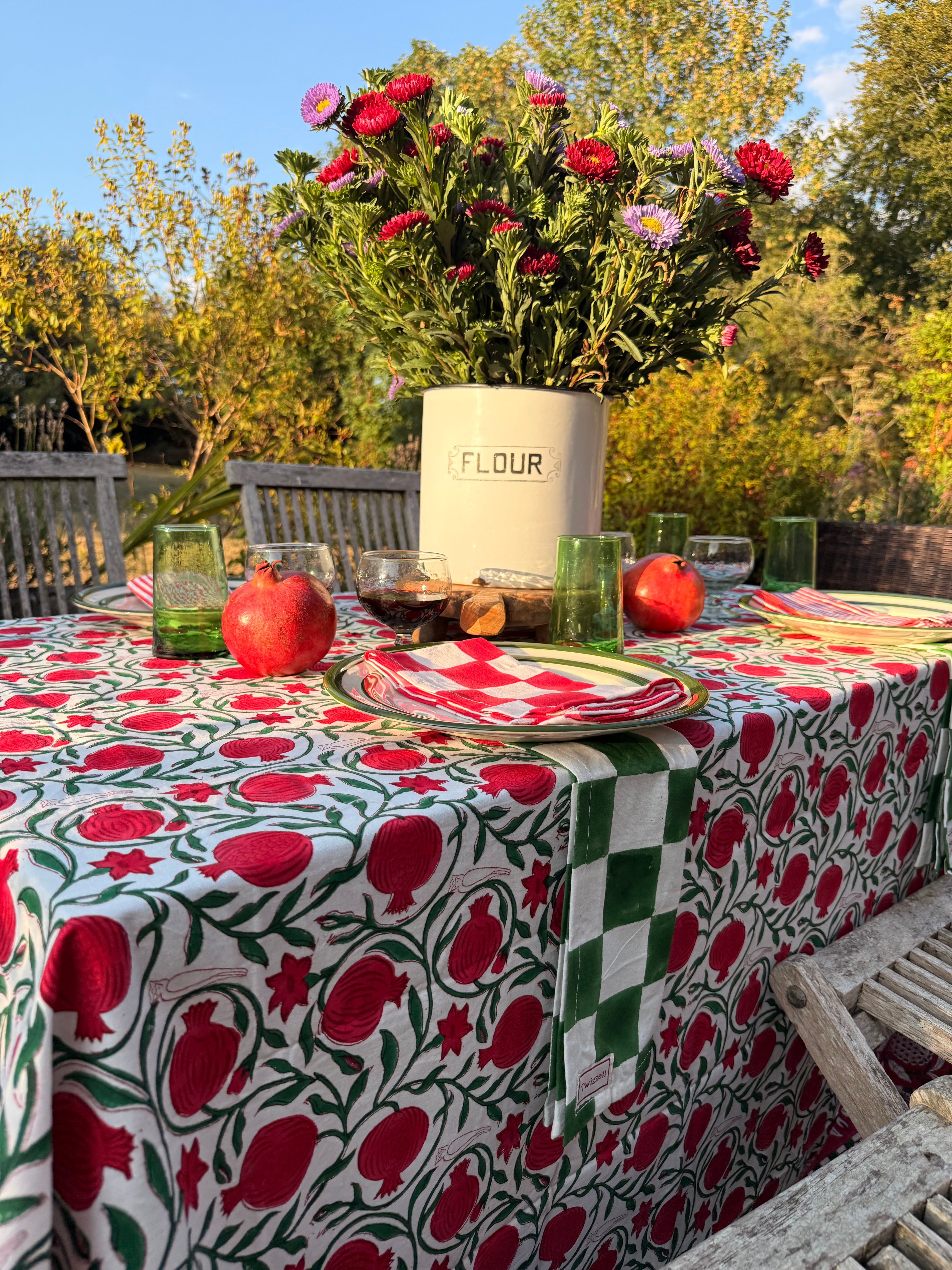 Pomegranate Tablecloth