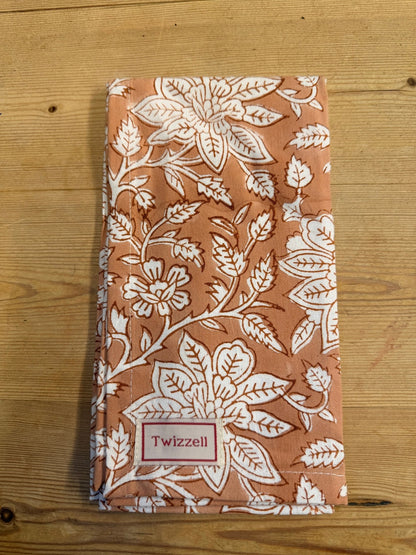 Forest Mushroom Napkin x 4