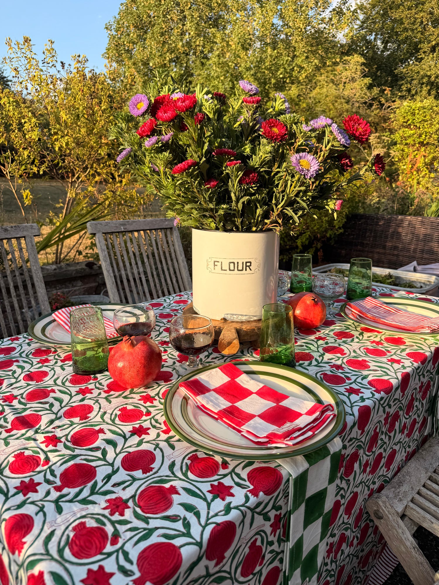 Pomegranate Tablecloth