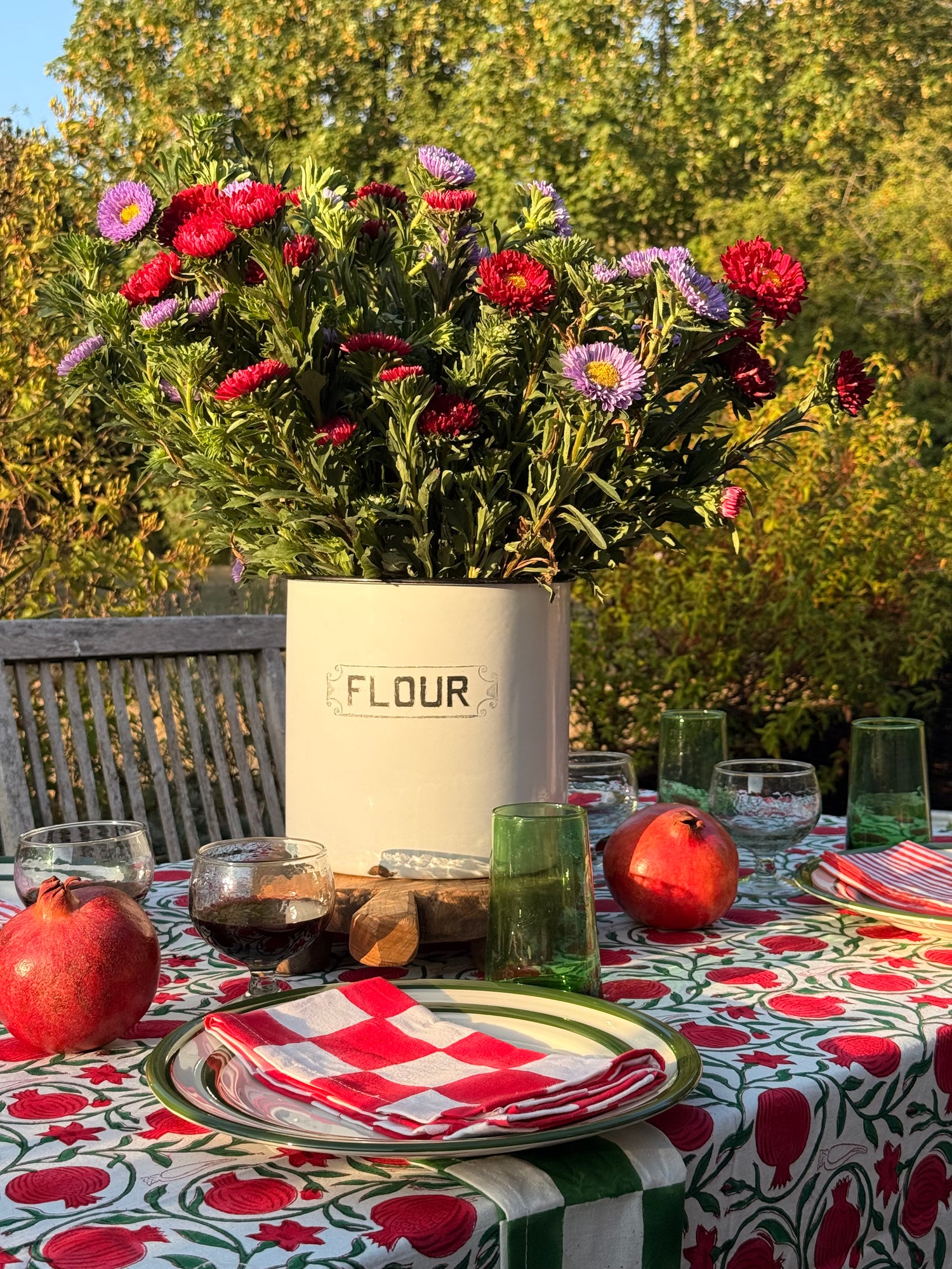 Pomegranate Tablecloth