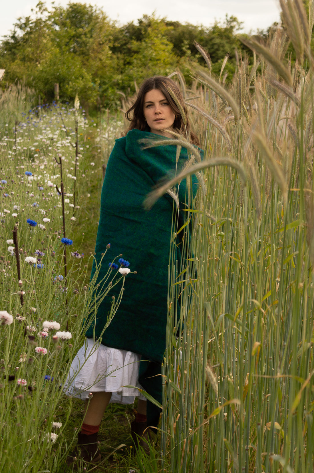 Himalayan Blanket - Peacock Green