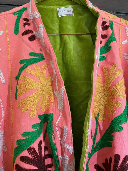Reversible Suzani Waistcoat- No.3