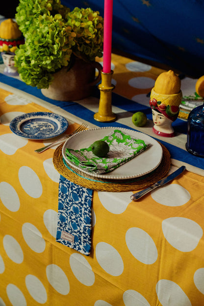 Yellow Spot Tablecloth