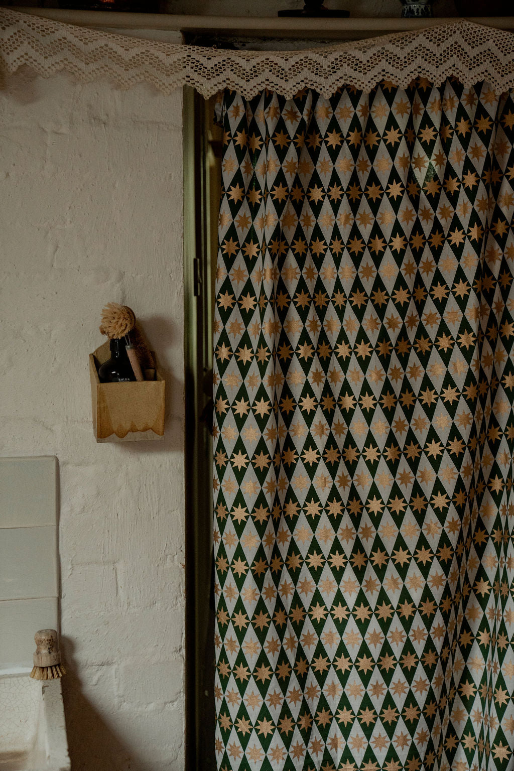 Khaki Seville Star Tablecloth