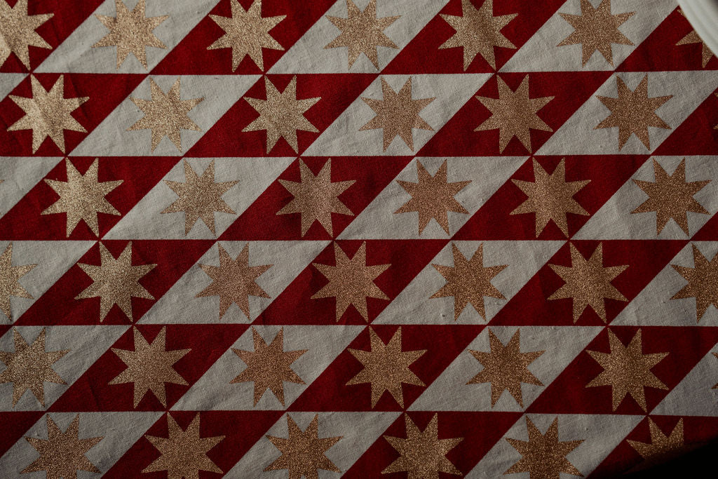 Merlot Seville Star Tablecloth