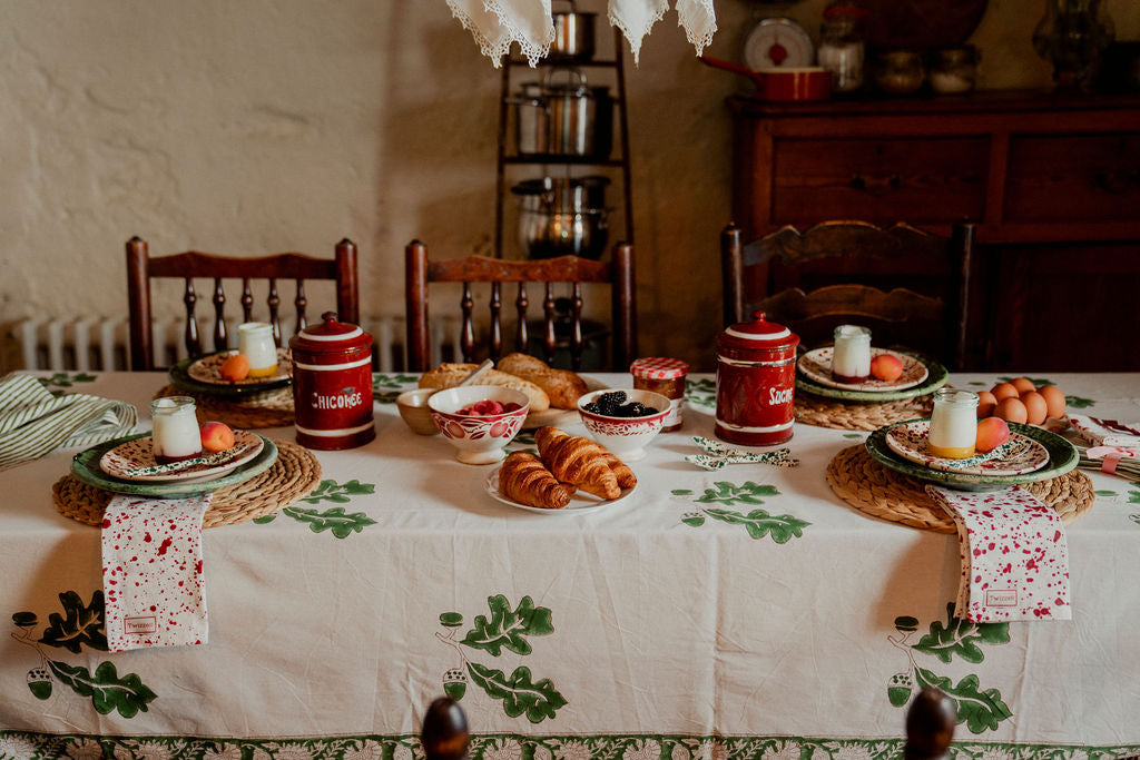Khaki Oak Tablecloth