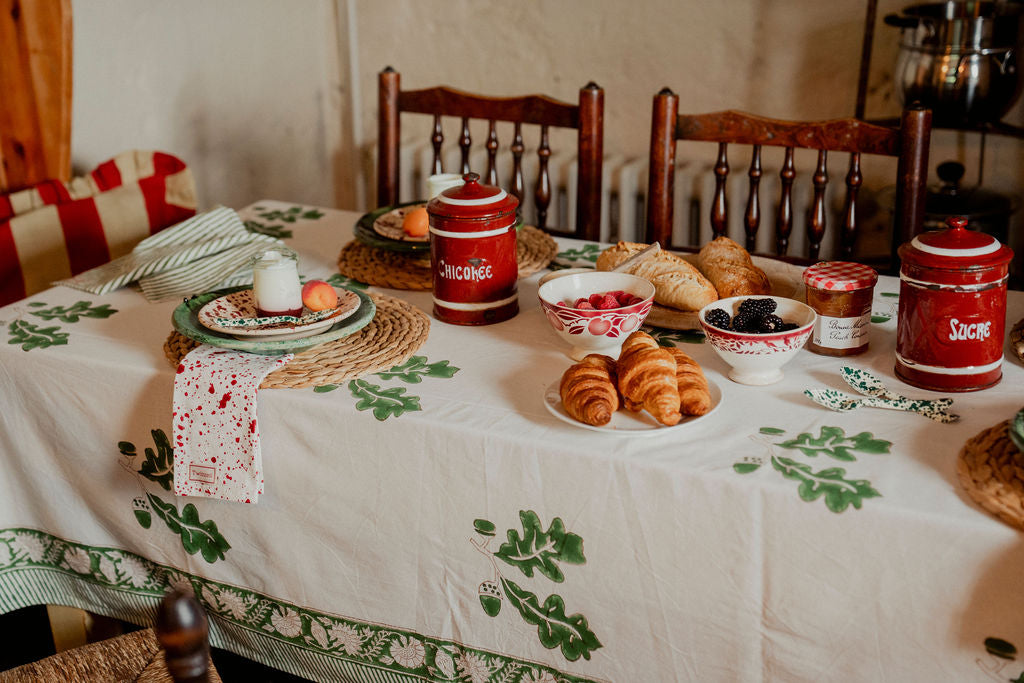 Khaki Oak Tablecloth