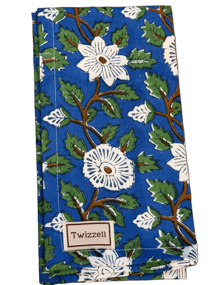 Porcelain Garden Napkin x 4