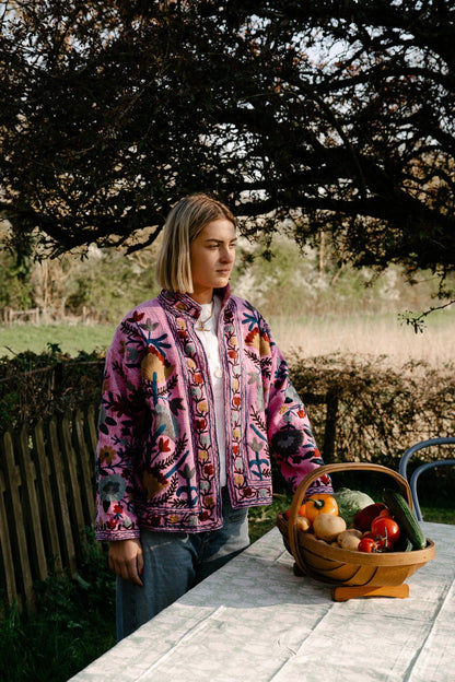 Suzani Jacket - Pink