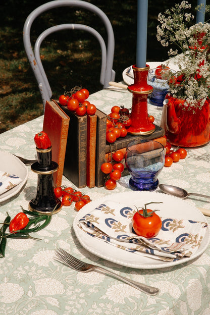 Moroccan Candle Stick Holder - Red