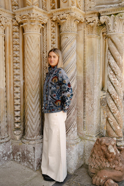 Suzani Jacket - Grey