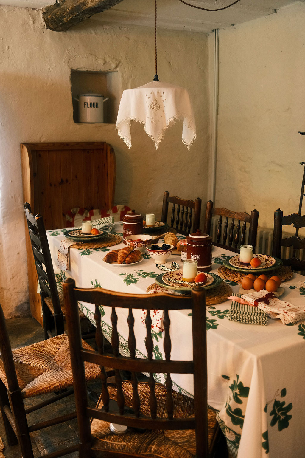 Khaki Oak Tablecloth