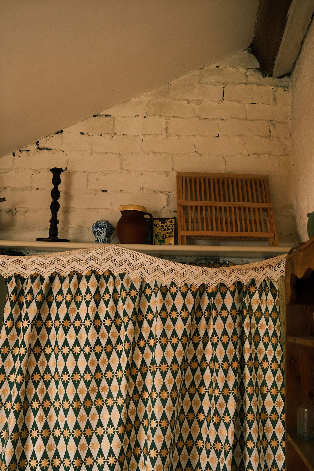 Khaki Seville Star Tablecloth