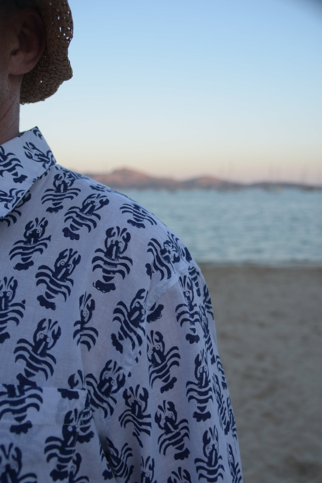 Navy Lobster Shirt