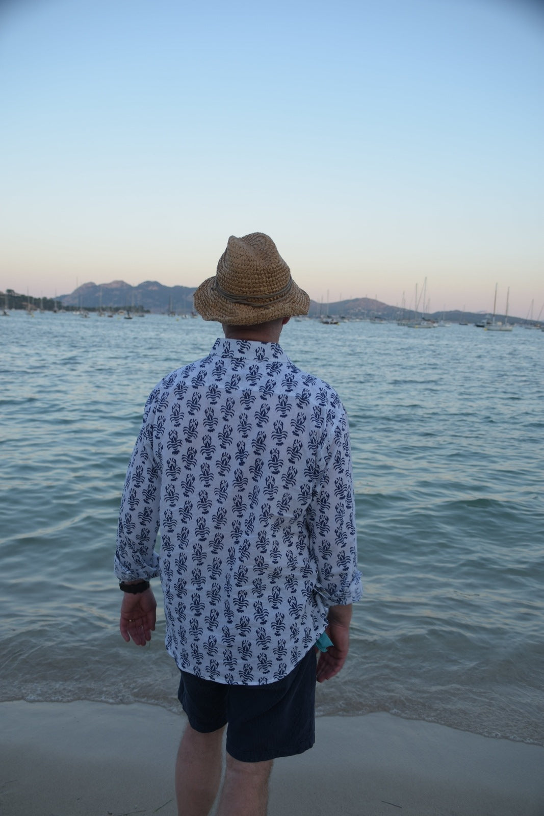 Navy Lobster Shirt