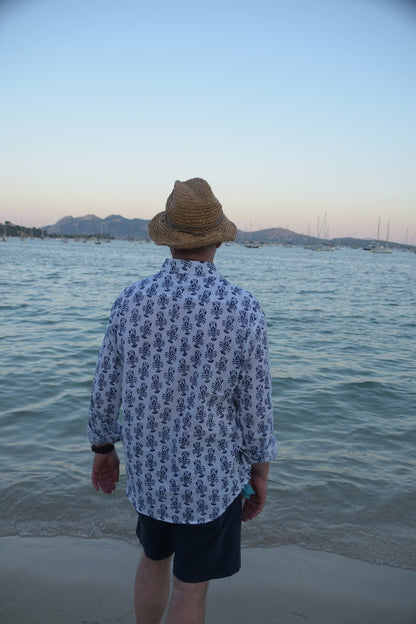 Navy Lobster Shirt