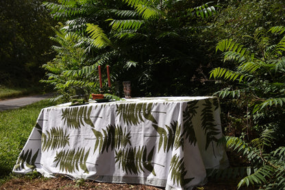 Khaki Fern Tablecloth