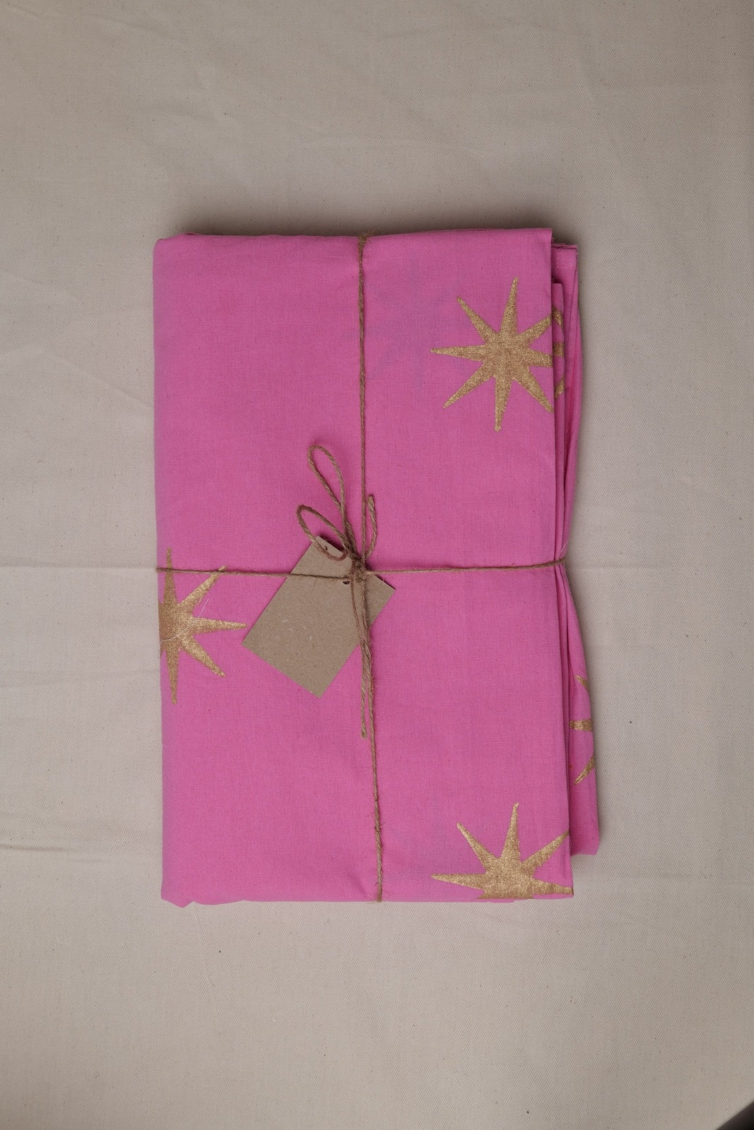Pink Star Tablecloth
