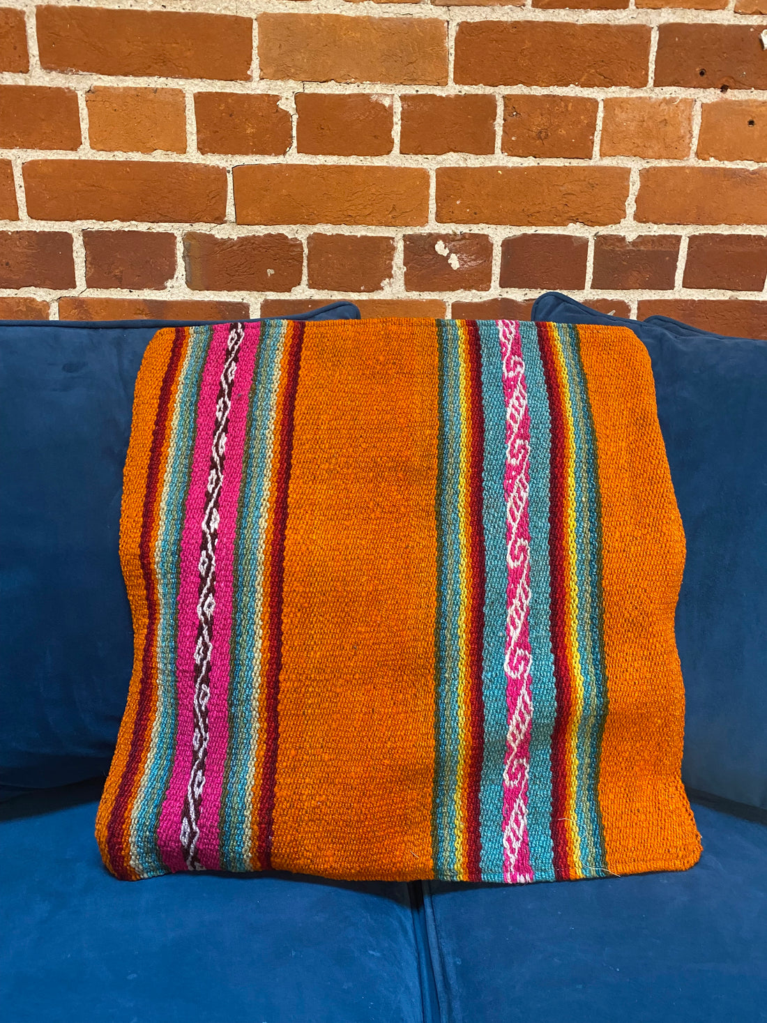 Peruvian Frazada Cushion Cover 17