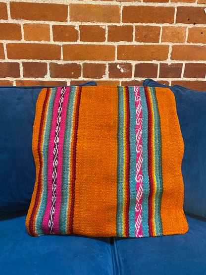 Peruvian Frazada Cushion Cover 17