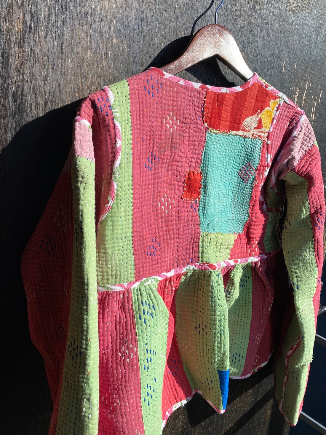 Reversible Cropped Kantha Jacket4