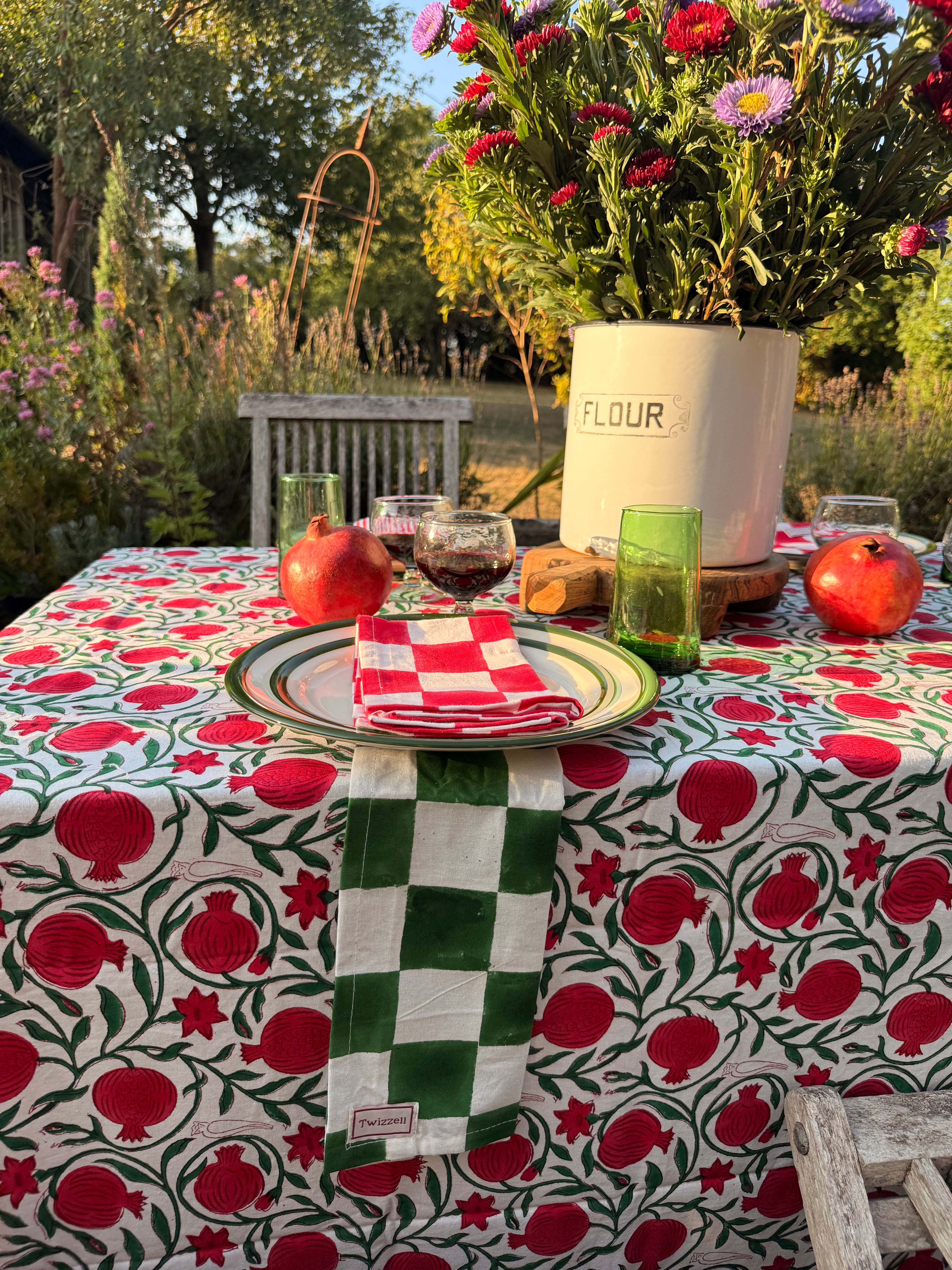 Pomegranate Tablecloth