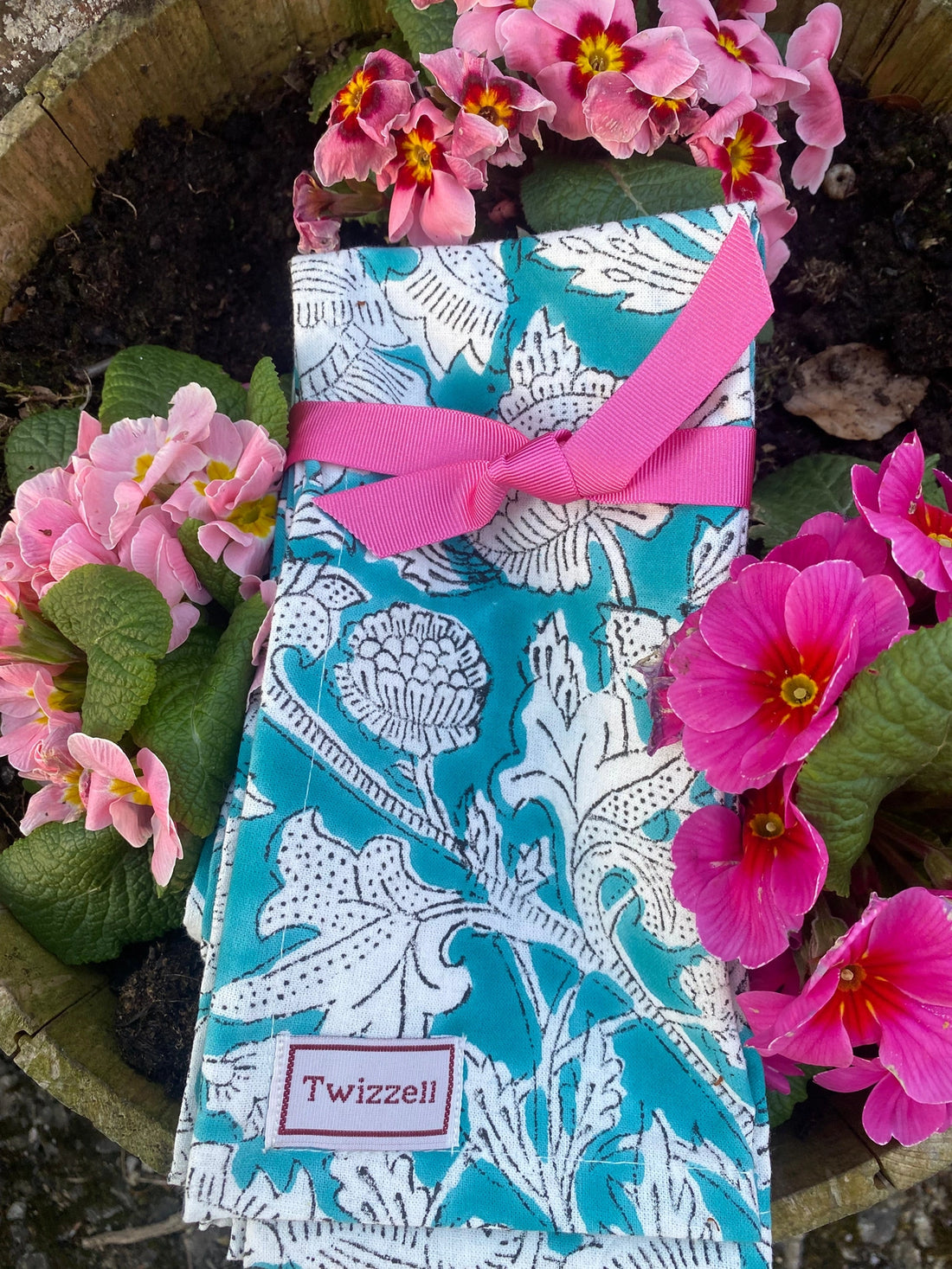 Turquoise Tide Napkin x 4