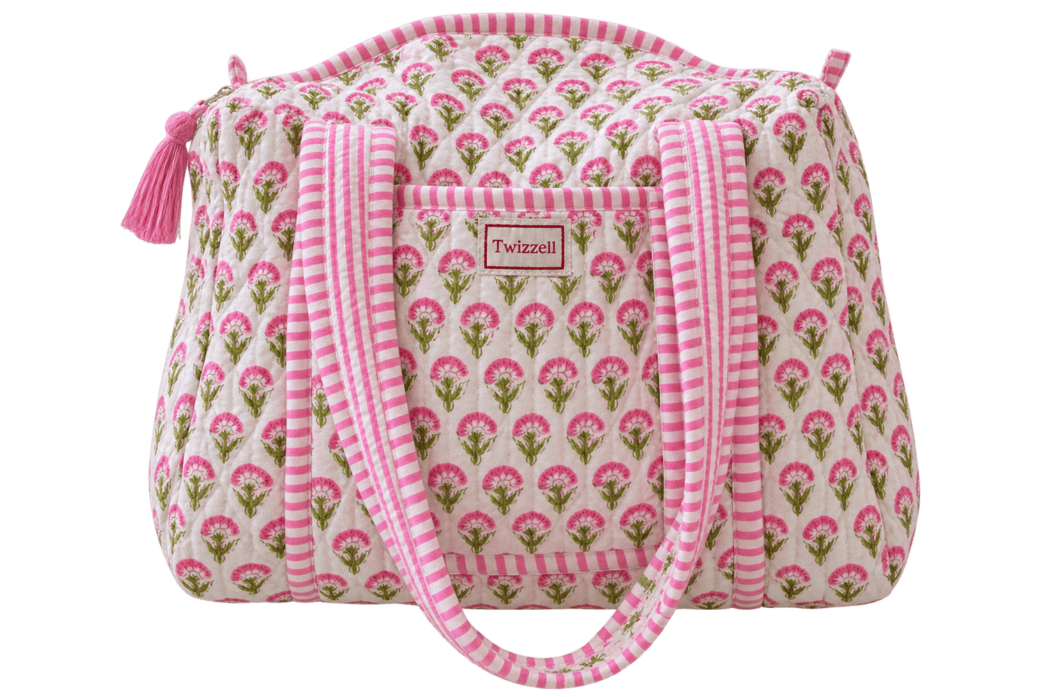 Mini Weekend Bag - Pink Ditsy