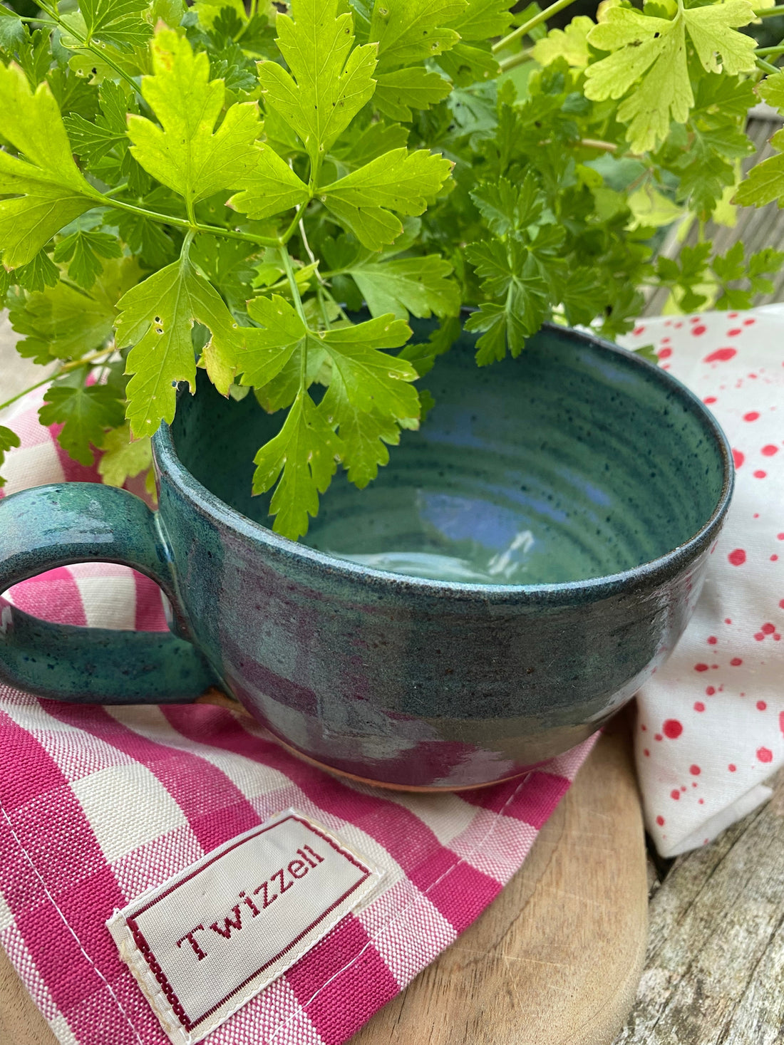 Big Huggy Mug - Peacock