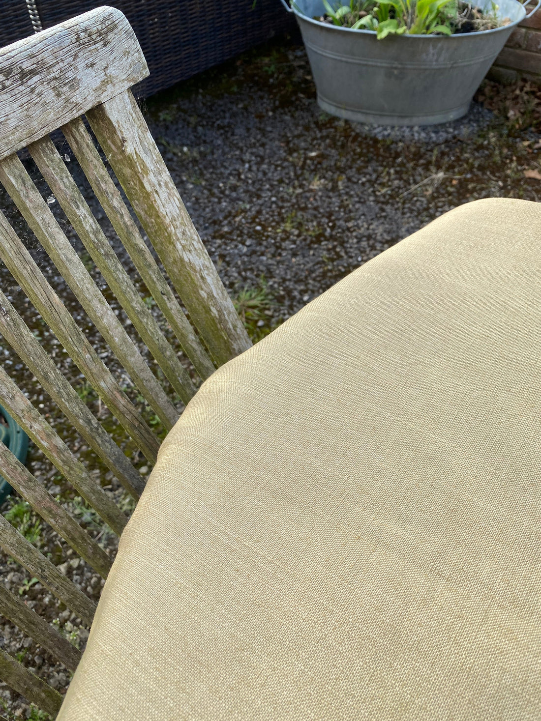 Beige Tablecloth