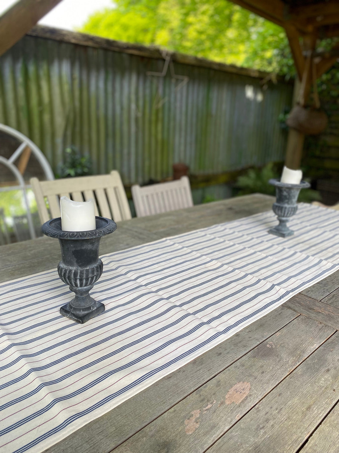 Nautical Stripe Table Runner.