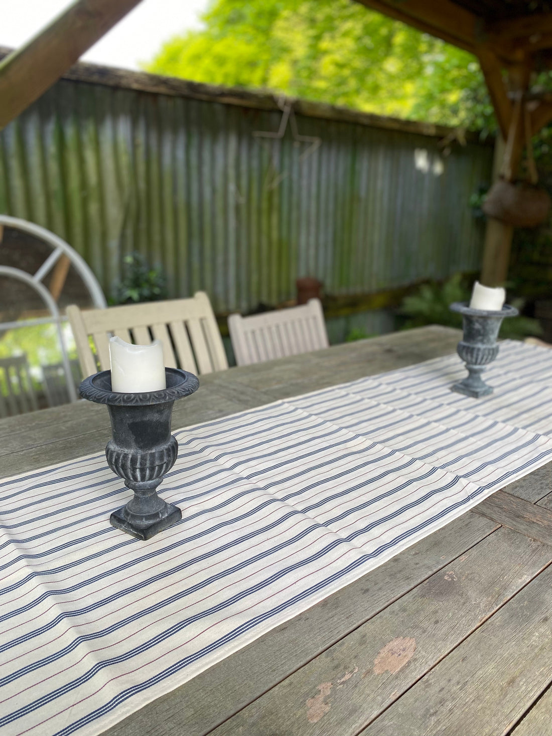 Nautical Stripe Table Runner.