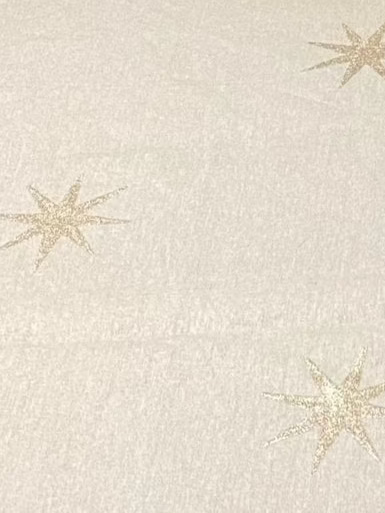 Beige Star Tablecloth