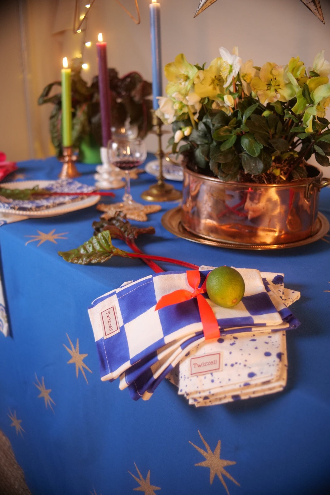 Blue Star Tablecloth