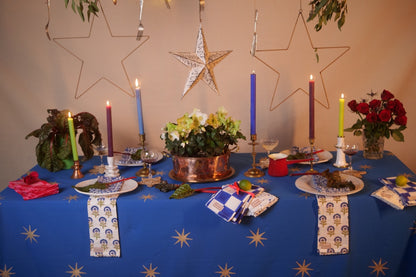 Blue Star Tablecloth