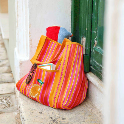 Lemon Recycled Plastic Tote Bag